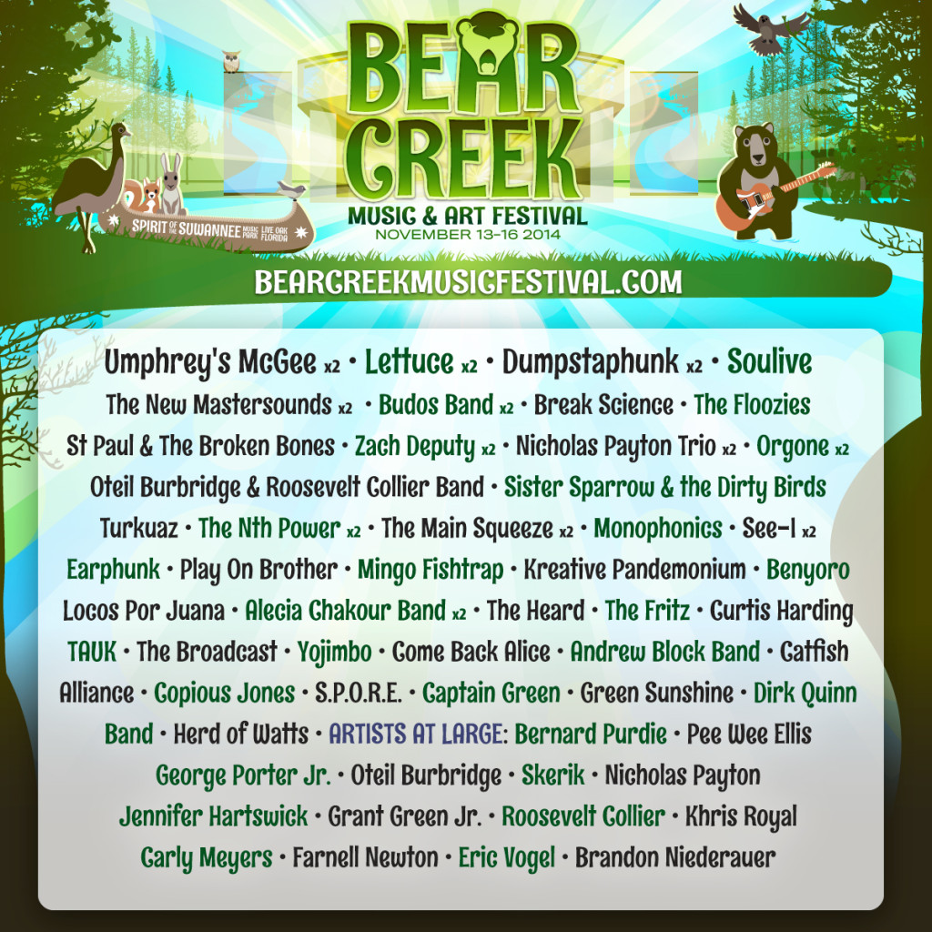 Bear Creek 2014_Flier